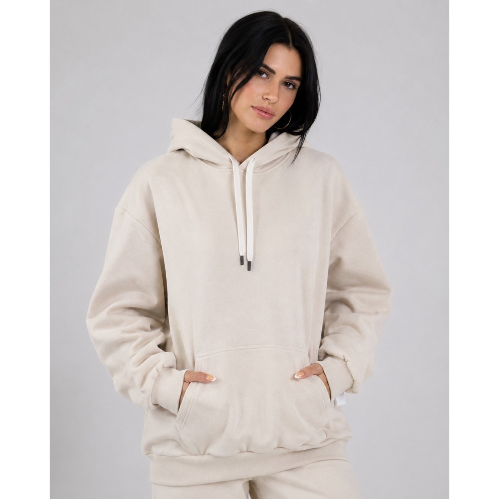FEAT Oatmilk Hoodie – Soft Cozy Pullover